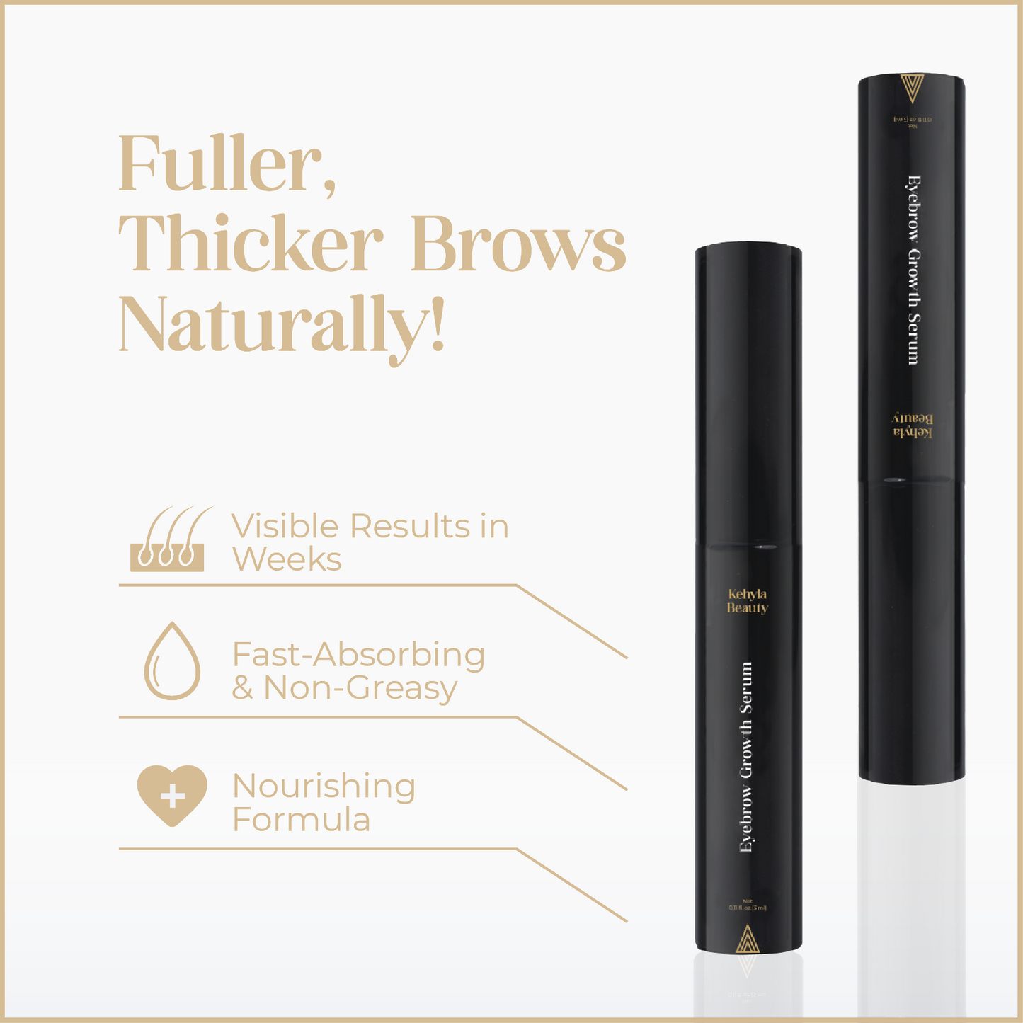 Kehyla Beauty - Eyebrow Growth Serum